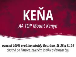 KEŇA AA TOP Mount Kenya - Arabica 1000g 