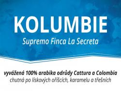 KOLUMBIE Supremo Finca La Secreta - Arabica 1000g 