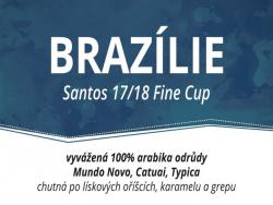 BRAZÍLIE SANTOS 17/18 Fine Cup - Arabica 1000g 